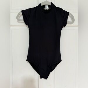 Black Dance Leotard Costume